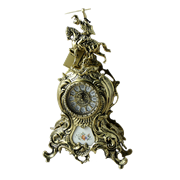 Часы Дон Жоан большие с керамикой, золото BP-27049-D