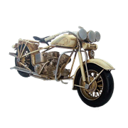 Модель мотоцикла Harley Davidson белый RD-1304-A-5628