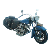 Модель мотоцикла Harley Davidson синий RD-1210-A-5139