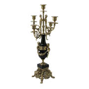 Канделябр Кастилия  5-и рожковый, черное золото BP-14087-BLD