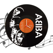 Часы  виниловая грампластинка  ABBA WL-01