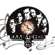 Часы виниловая грампластинка  Rammstein WL-18