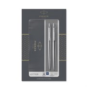 Подарочный набор Паркер (Parker) Jotter Core Stainless Steel CT  ручка шариковая и карандаш 2093256
