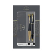 Набор Паркер (Parker) Urban Core TK200 Muted Black GT ручка роллер и шариковая 2093382