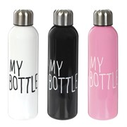 Бутылка "My bottle"  650 мл, L6,5 W6,5 H23 см