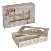 Шкатулка для чайных пакетиков, L34 W23,5 H7,5 см