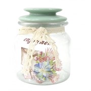 Банка для сыпучих продуктов, 700 мл, H12,5 см