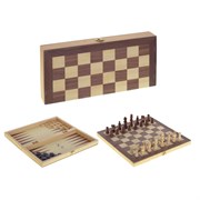 Игра настольная 3 в 1 L29 W14,5 H4,5 см 219819
