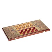 Игра настольная 2 в1 "Гладиатор" L60 W30 H3,5см