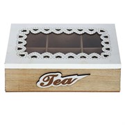 Шкатулка для чайных пакетиков, L23 W16 H7 см