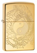 Зажигалка Zippo Classic с покрытием High Polish Brass 49024