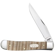 Нож перочинный Zippo Natural Curly Maple Wood Trapper 105 мм 50604