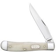 Нож перочинный Zippo Smooth Natural Bone Trapper 105 мм 50545
