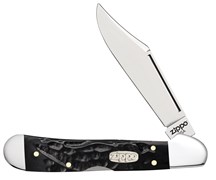 Нож перочинный Zippo Rough Black Synthetic Mini CopperLock 92 мм 50623