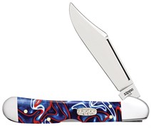 Нож перочинный Zippo Patriotic Kirinite Smooth Mini Copperlock 92 мм 50531