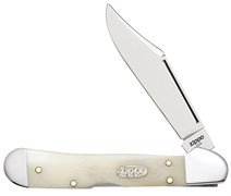 Нож перочинный Zippo Smooth Natural Bone Mini Copperlock 92 мм 50533