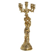 Подсвечник, L25 W25 H56 см