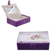 Шкатулка для украшений, L15 W10 H4 см 612976