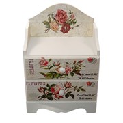 Шкатулка "Розы", L15 W11 H21 см