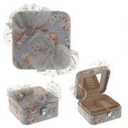 Шкатулка для украшений, L16 W15 H9,5 см