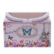 Шкатулка "Бабочки", L19,5 W11,5 H24 см