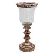 Подсвечник, L16 W16 H34 см