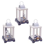 Подсвечник, L10 W10 H21 см 726162
