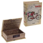 Шкатулка-книга с код. замком , L16 W7 H22 см 393616