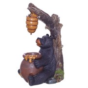 Фонтан декоративный "Медведь" L41 W30 H67,5 см