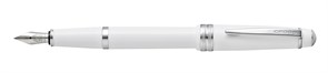 Ручка перьевая Кросс (Cross) Bailey Light White, перо ультратонкое XF AT0746-2XS