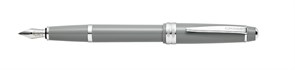Ручка перьевая Кросс (Cross) Bailey Light Gray, перо ультратонкое XF AT0746-3XS