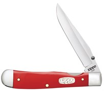 Нож перочинный Зиппо (Zippo) Red Synthetic TrapperLock, 105 мм 50595 + Зажигалка Зиппо (Zippo) 207