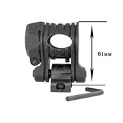 Крепление для фонаря на гладкоствольное оружие, High Quality Plastic 25-31 мм