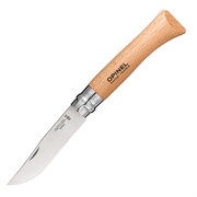Нож Опинель (Opinel) №10, нержавеющая сталь, рукоять из бука, коробка