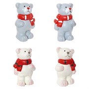 Фигурка декоративная   "Медвежонок", L3,6 W3 H6 см, 4в., (б/инд.уп)