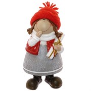 Фигурка декоративная "Девочка" L15 W9,5 H22 см