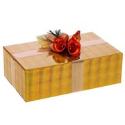 Коробка подарочная "Колокольчик" L25 W15 H8 см