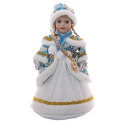 Игрушка набивная "Снегурочка" с ёмкостью для подарков L18 W18 H32 см 722236