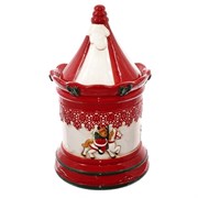 Конфетница "Карусель" L14,5 W14,5 H24,5 см