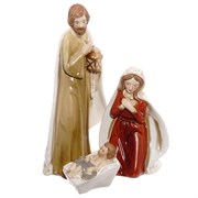 Фигурка декоративная  "Рождение Иисуса", набор из 3-х штук. H16,4,11 см 722686