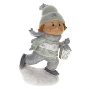 Фигурка декоративная "Ребёнок на коньках" L11 W7 H20,5 см 744252