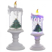 Фигурка декоративная с подсветкой "Свеча" L10 W10 H26 см 719958