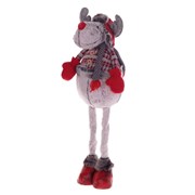 Игрушка набивная "Лось" (телескопич.) L30 W27 H118 см