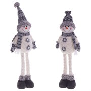 Игрушка набивная "Снеговик" L22 W10 H58 см