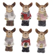 Фигурка новогодняя "Олень", L3,8 W3,7 H7,5 см