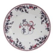 Тарелка "Зимний узор" L25 W25 H3 см 743197