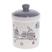 Емкость для сыпучих продуктов "Любопытная Сова" L15 W15 H22 см