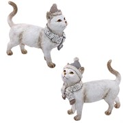 Фигурка декоративная "Кошка" L19,5 W7,5 H17,5см