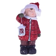 Фигурка декоративная "Мальчик" L24,5 W21,5 H46 см 719361