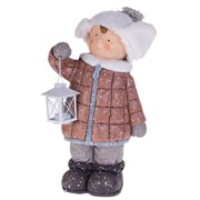 Фигурка декоративная "Мальчик" L24,5 W21,5 H46 см 719362